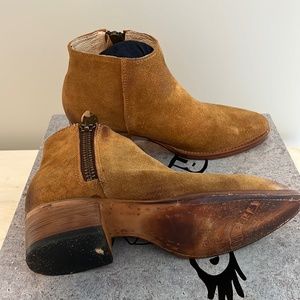 Freebird by Steven Onyx Tan Suede Bootie